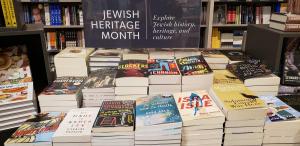 In Sickness and In Health/Yom Kippur in a Gym featured at Indigo bookstore, in honour of Jewish Heritage Month (May 23, 2024)
